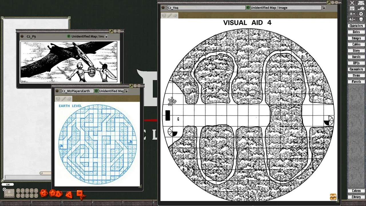 Fantasy Grounds - D&D Classics: C2 The Ghost Tower of Inverness (2E) Screenshot 1