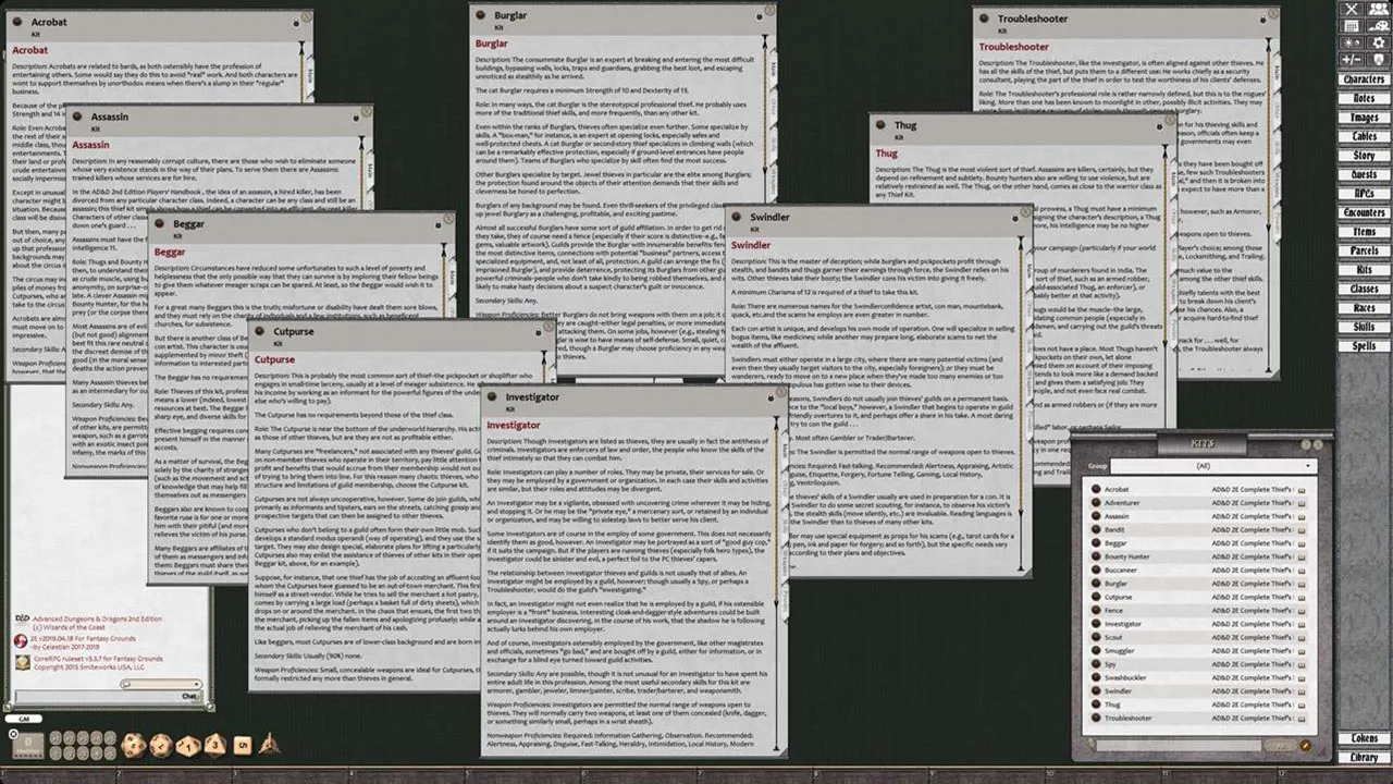 Fantasy Grounds - D&D Classics: Complete Priest's Handbook (2E) Screenshot 1