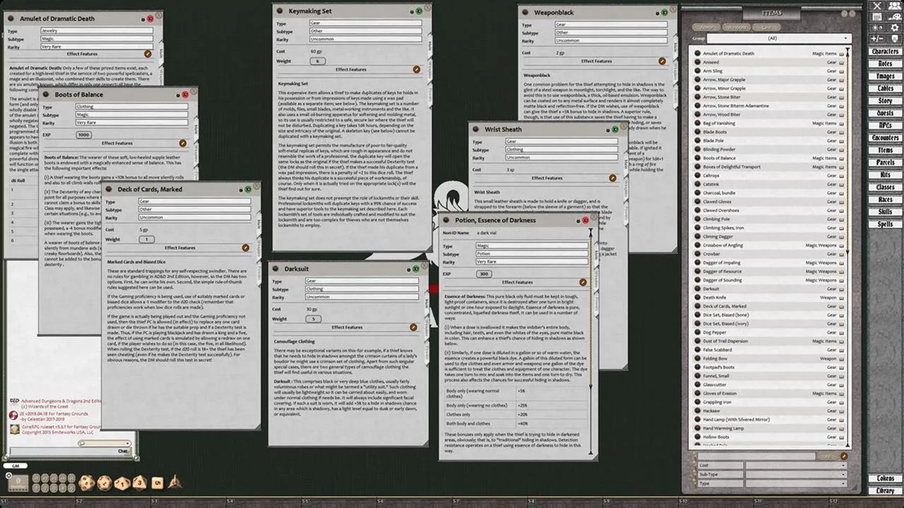 Fantasy Grounds - D&D Classics: Complete Priest's Handbook (2E) Screenshot 3