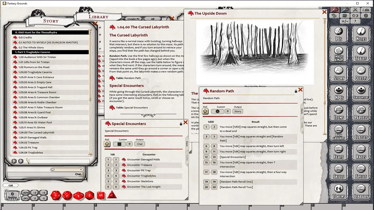 Fantasy Grounds - Stranger Things Dungeons & Dragons Starter Set Screenshot 1