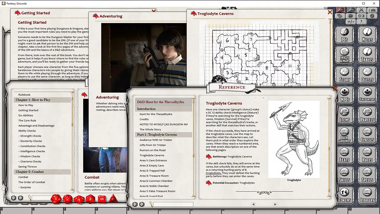 Fantasy Grounds - Stranger Things Dungeons & Dragons Starter Set Screenshot 0