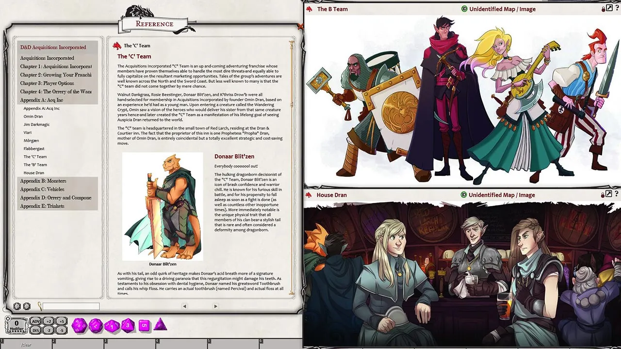 Fantasy Grounds - D&D Acquisitions Incorporated Screenshot 3