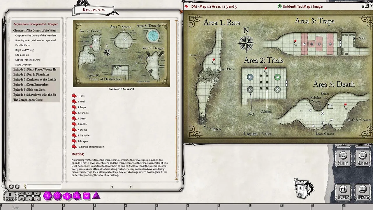 Fantasy Grounds - D&D Acquisitions Incorporated Screenshot 9