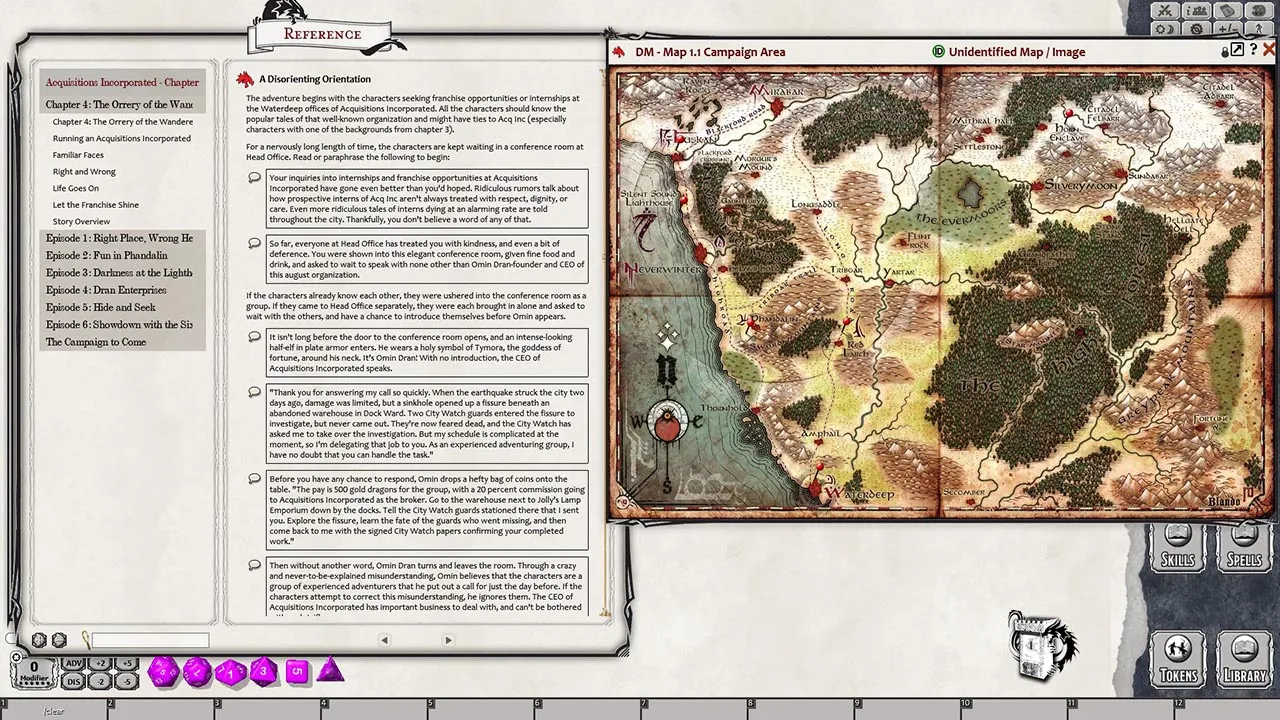 Fantasy Grounds - D&D Acquisitions Incorporated Screenshot 8