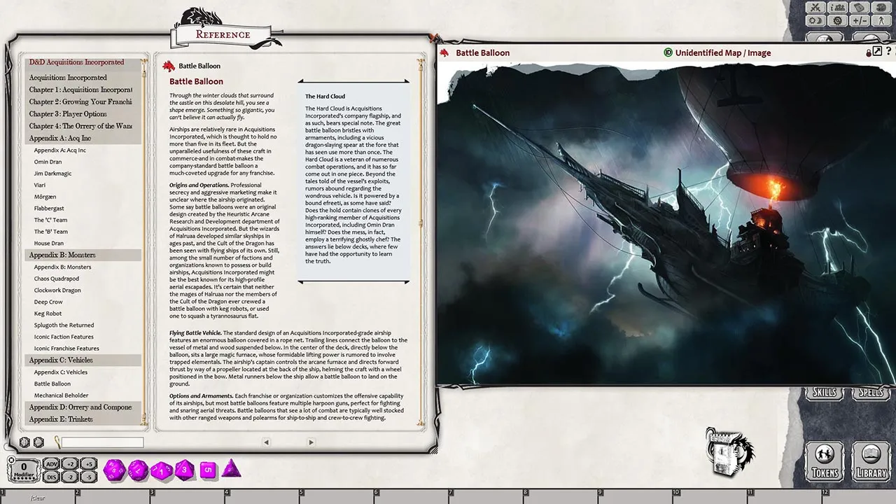 Fantasy Grounds - D&D Acquisitions Incorporated Screenshot 5