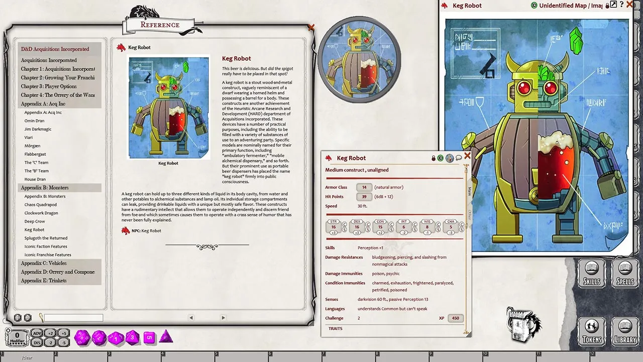 Fantasy Grounds - D&D Acquisitions Incorporated Screenshot 4