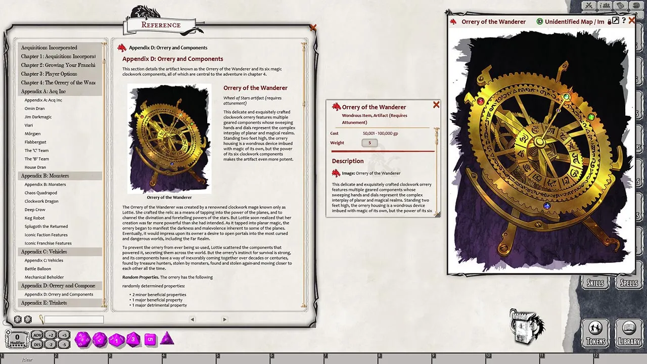 Fantasy Grounds - D&D Acquisitions Incorporated Screenshot 6