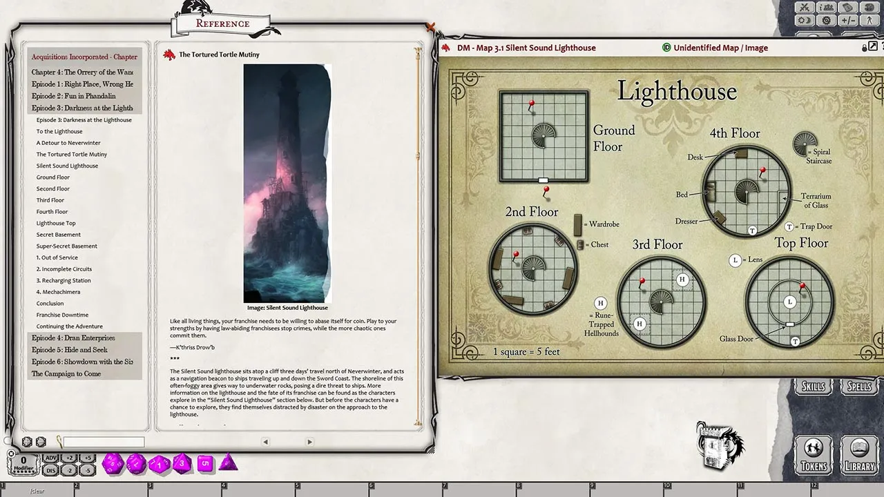 Fantasy Grounds - D&D Acquisitions Incorporated Screenshot 11