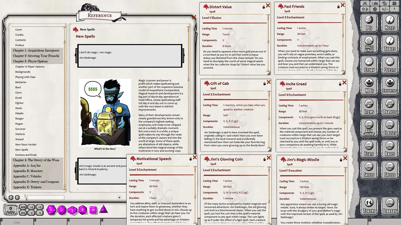 Fantasy Grounds - D&D Acquisitions Incorporated Screenshot 1