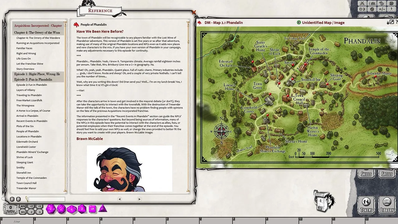 Fantasy Grounds - D&D Acquisitions Incorporated Screenshot 10