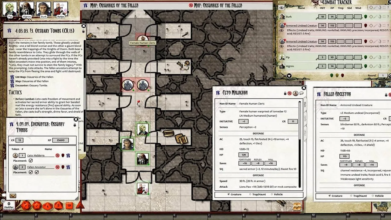 Fantasy Grounds - Pathfinder RPG - The Tyrant's Grasp AP 3: Last Watch (PFRPG) Screenshot 4