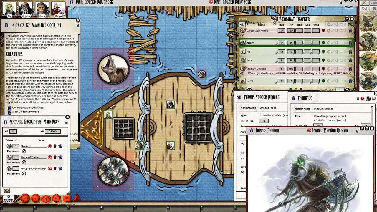 Fantasy Grounds - Pathfinder RPG - The Tyrant's Grasp AP 3: Last Watch (PFRPG) Screenshot 5