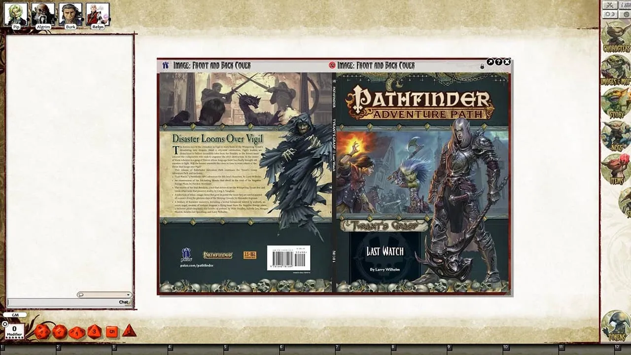 Fantasy Grounds - Pathfinder RPG - The Tyrant's Grasp AP 3: Last Watch (PFRPG) Screenshot 6