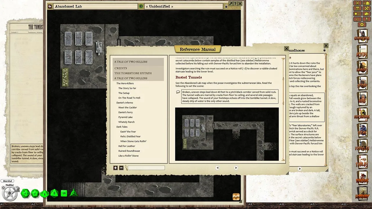 Fantasy Grounds - Deadlands Reloaded: A Tale of Two Killers (Savage Worlds) Screenshot 2