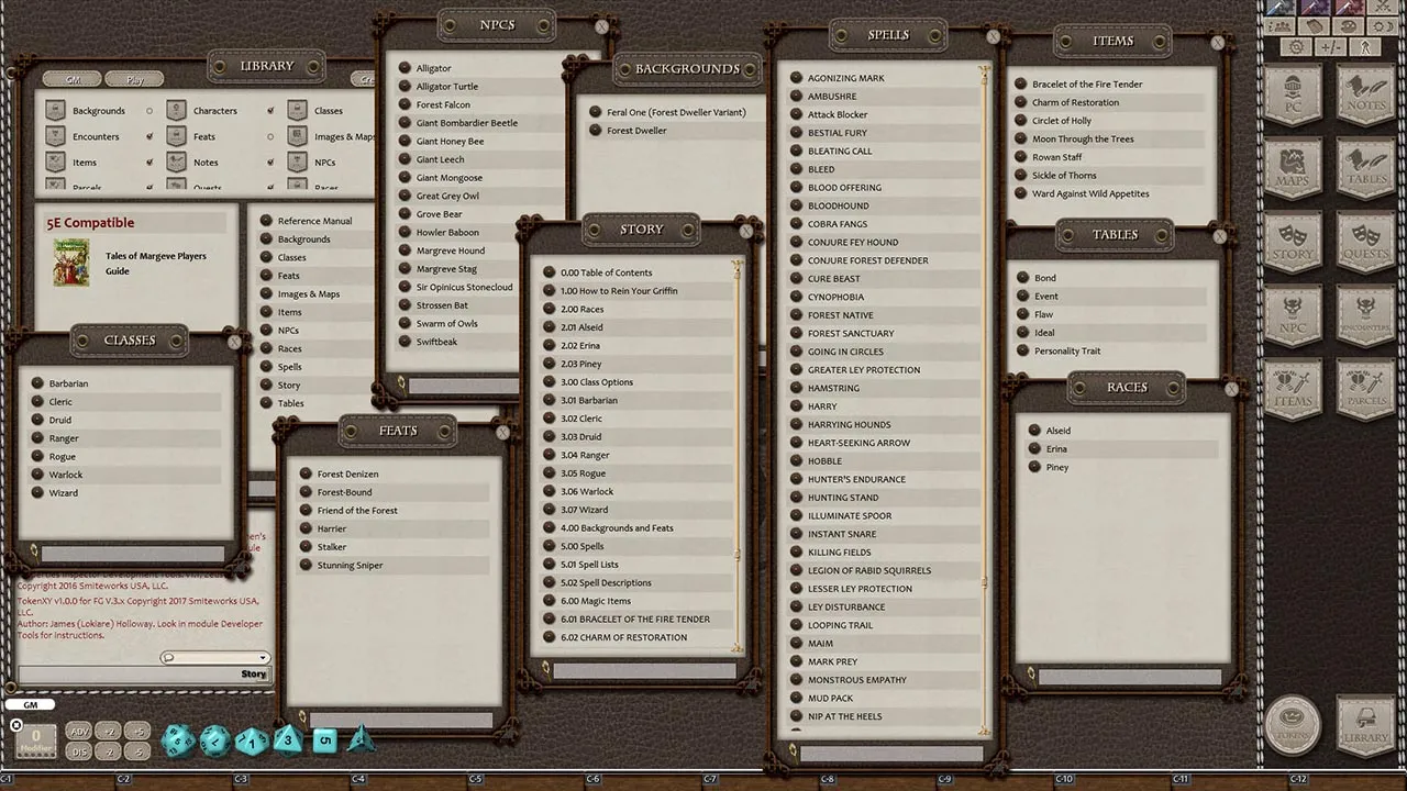 Fantasy Grounds - Margreve Player’s Guide (5E) Screenshot 4