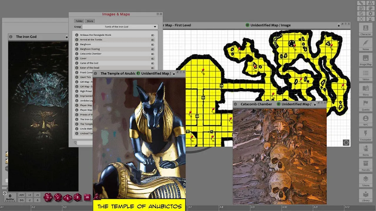 Fantasy Grounds - Tomb of the Iron God (5E) Screenshot 3