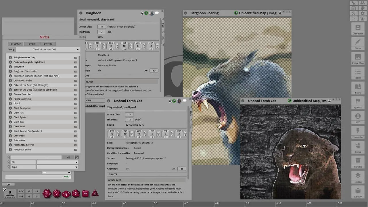 Fantasy Grounds - Tomb of the Iron God (5E) Screenshot 0