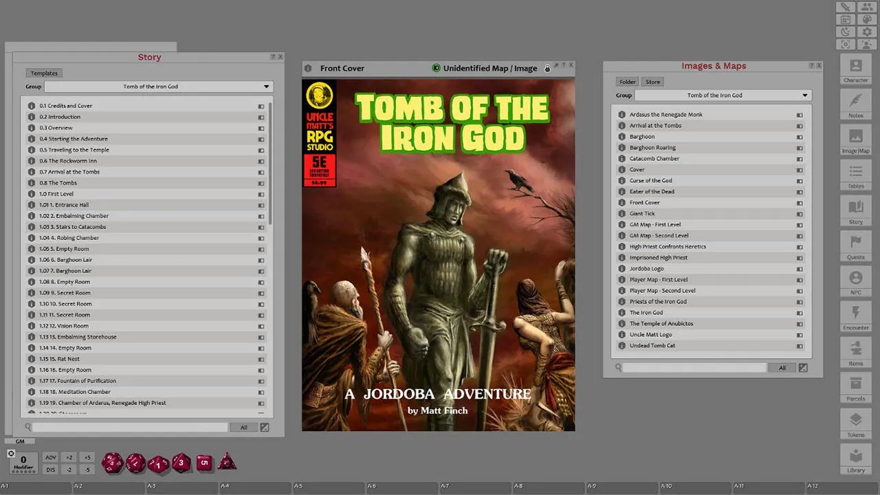 Fantasy Grounds - Tomb of the Iron God (5E) Screenshot 5