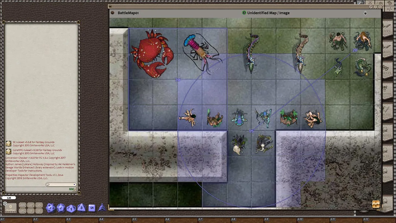 Fantasy Grounds - Devin Night Token Pack 111: Aquatic Adventures (Token Pack) Screenshot 0