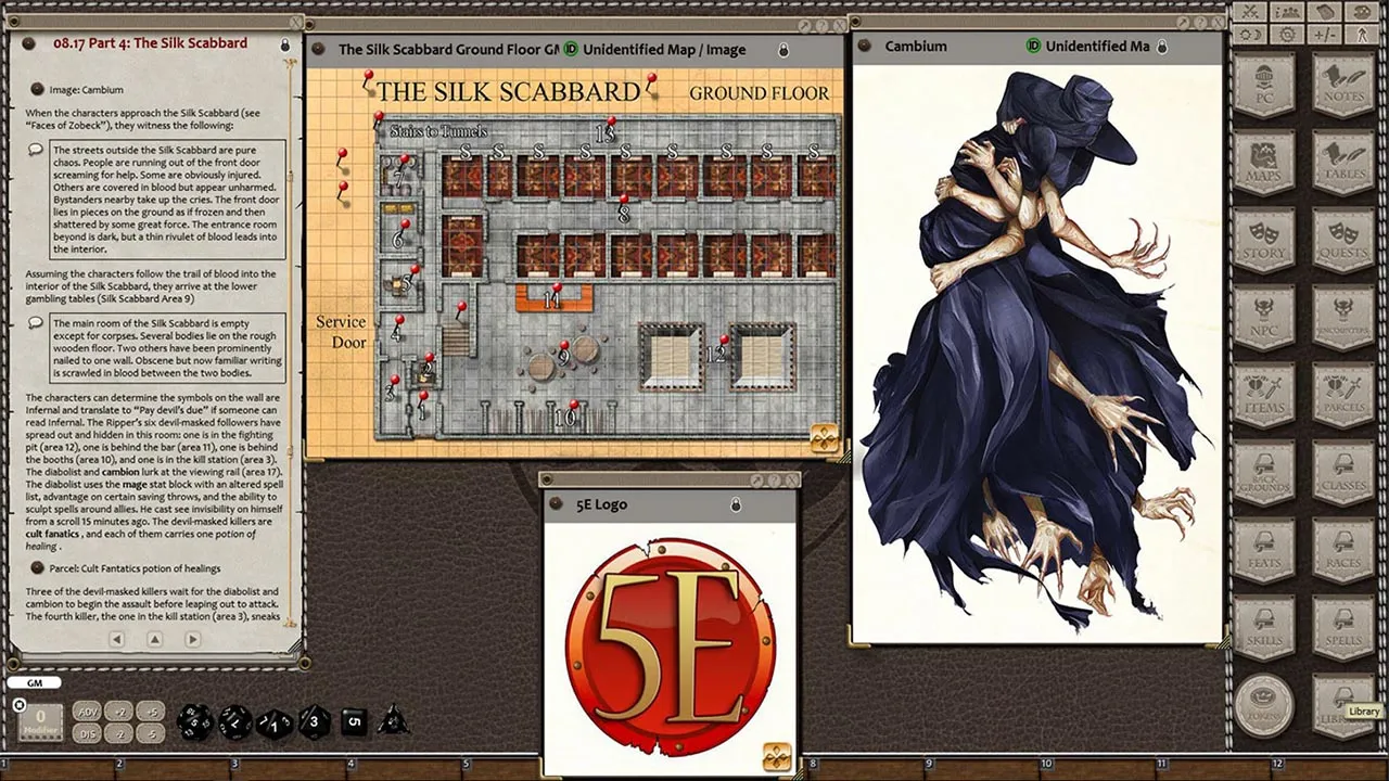 Fantasy Grounds - Streets of Zobeck (5E) Screenshot 3