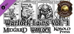 Fantasy Grounds - Warlock Lairs Volume 1 (5E)