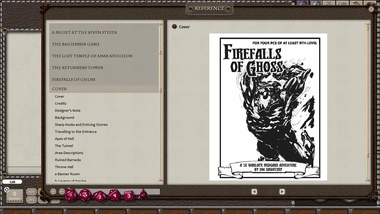 Fantasy Grounds - Warlock Lairs Volume 1 (5E) Screenshot 1