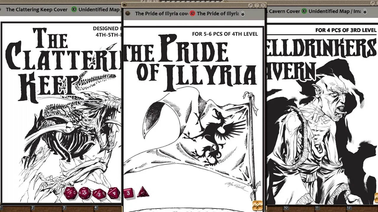 Fantasy Grounds - Warlock Lairs Volume 1 (5E) Screenshot 2