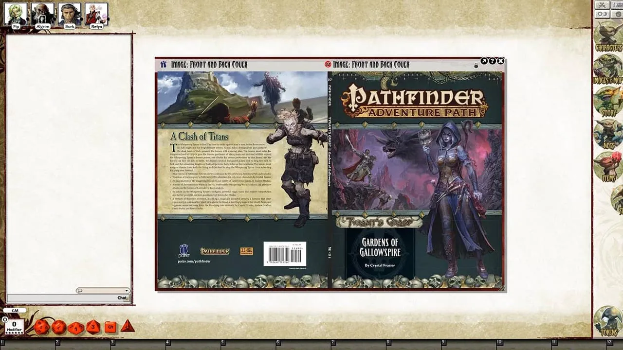 Fantasy Grounds - Pathfinder RPG - The Tyrant's Grasp AP 4: Gardens of Gallowspire (PFRPG) Screenshot 5