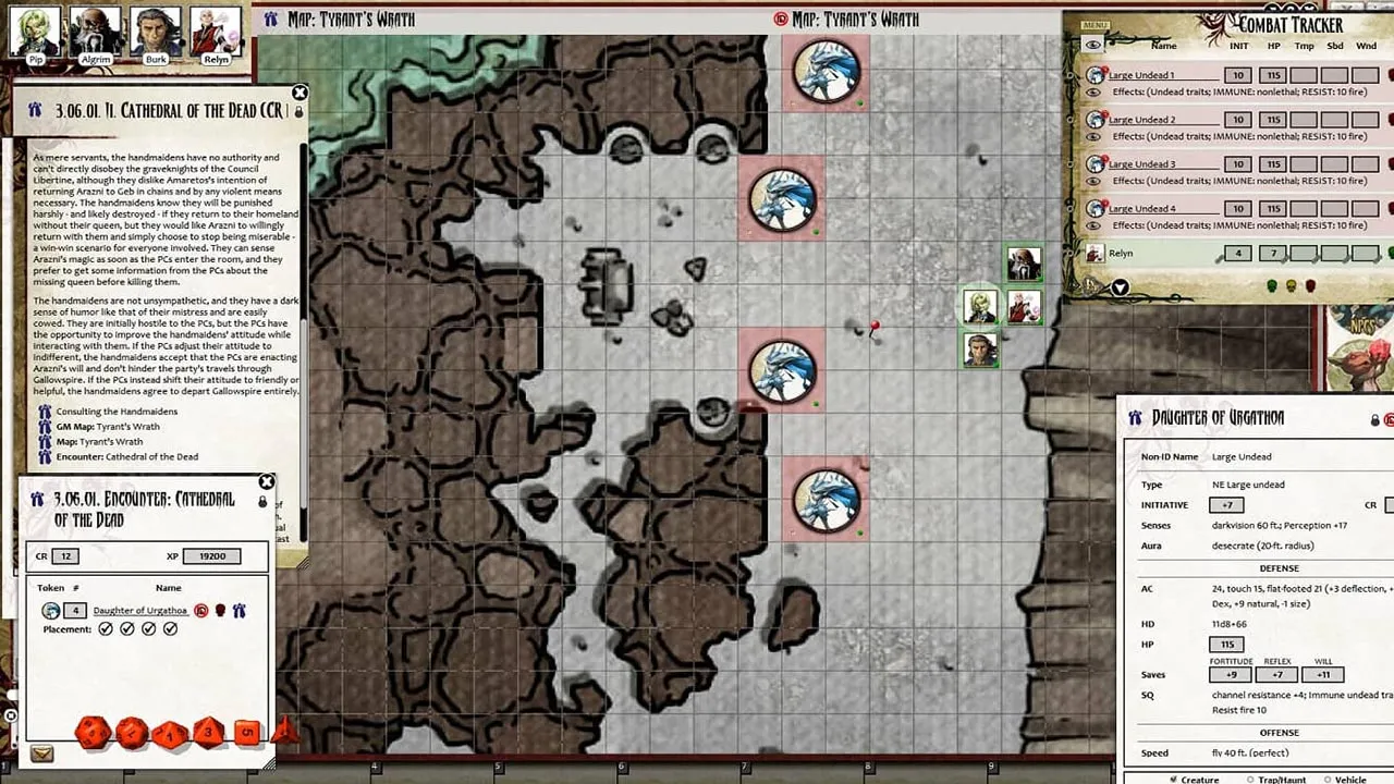 Fantasy Grounds - Pathfinder RPG - The Tyrant's Grasp AP 4: Gardens of Gallowspire (PFRPG) Screenshot 1