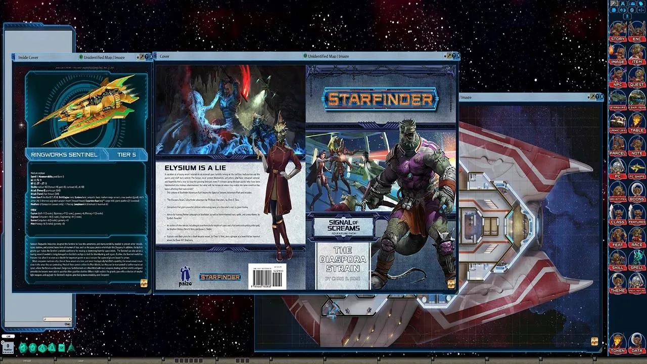 Fantasy Grounds - Starfinder RPG - Signal of Screams AP 1: The Diaspora Strain (SFRPG) Screenshot 3