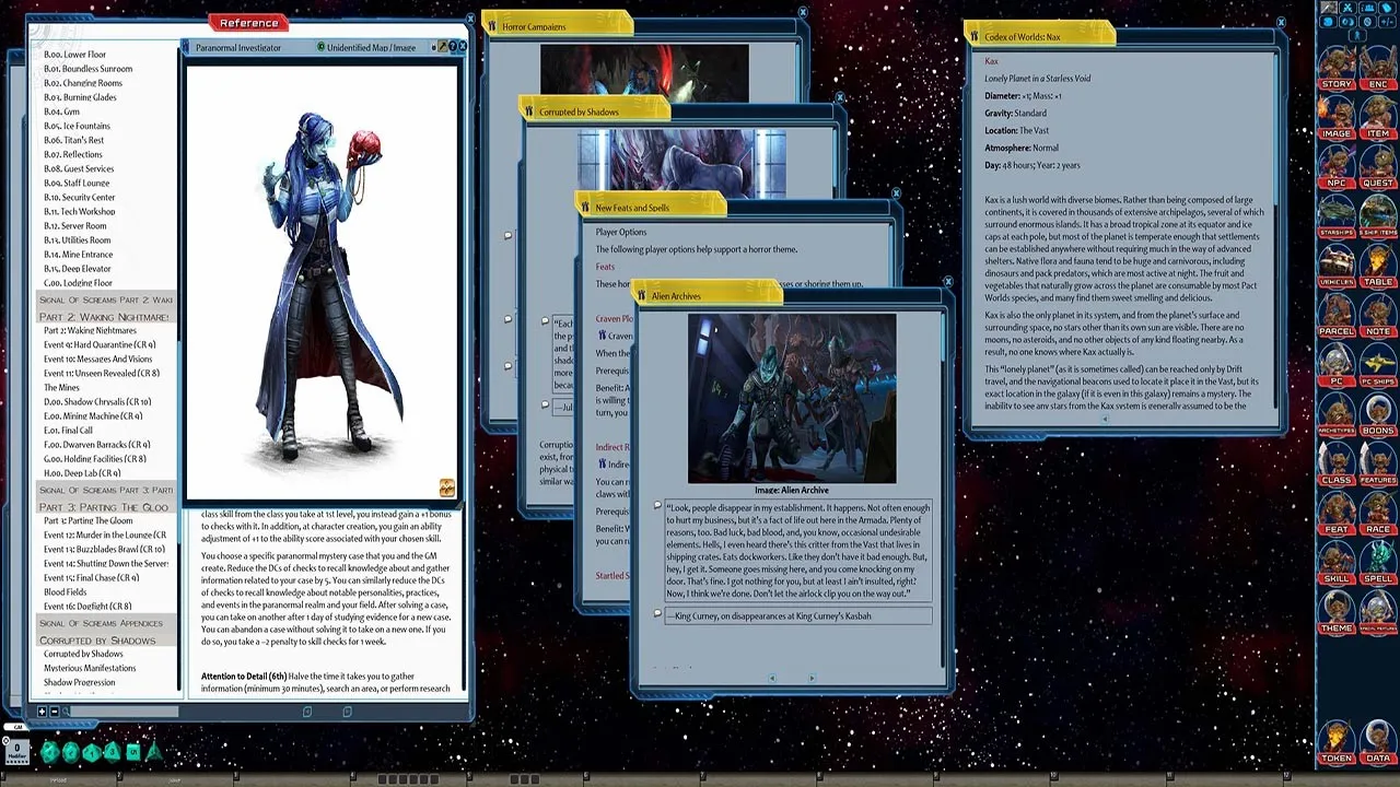 Fantasy Grounds - Starfinder RPG - Signal of Screams AP 1: The Diaspora Strain (SFRPG) Screenshot 4