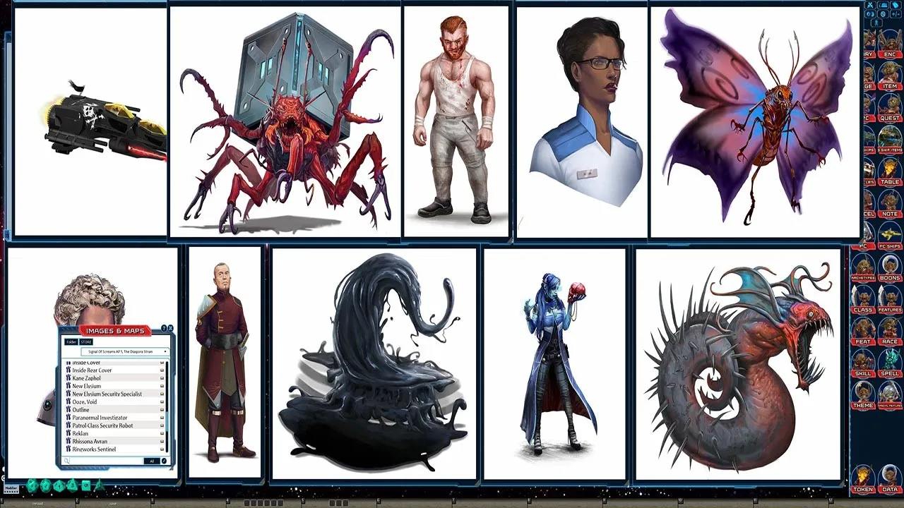 Fantasy Grounds - Starfinder RPG - Signal of Screams AP 1: The Diaspora Strain (SFRPG) Screenshot 0