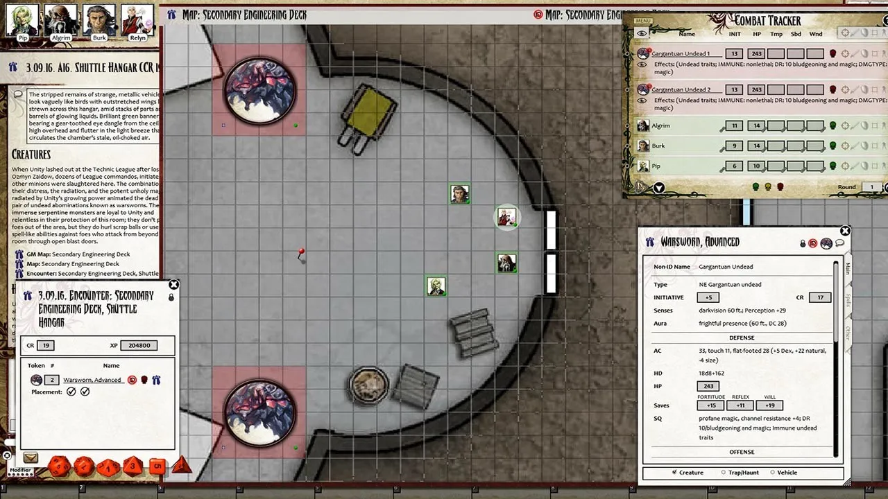 Fantasy Grounds - Pathfinder RPG - Iron Gods AP 6: The Divinity Drive (PFRPG) Screenshot 1