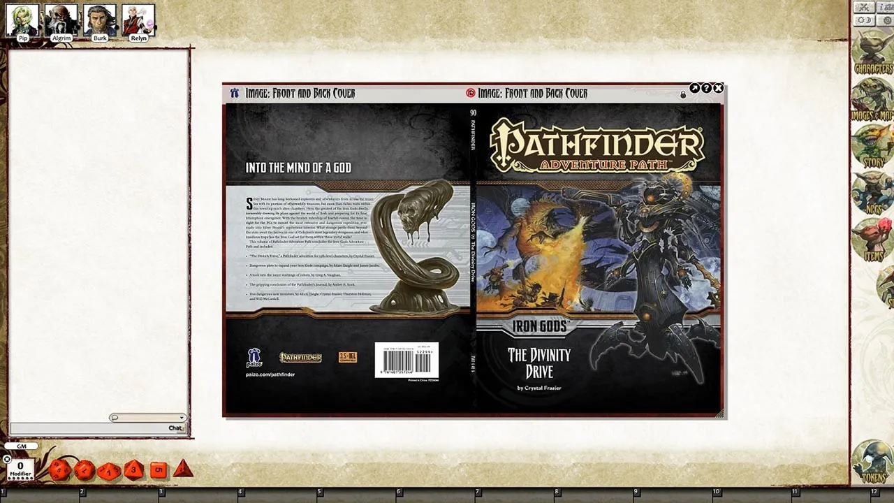 Fantasy Grounds - Pathfinder RPG - Iron Gods AP 6: The Divinity Drive (PFRPG) Screenshot 6