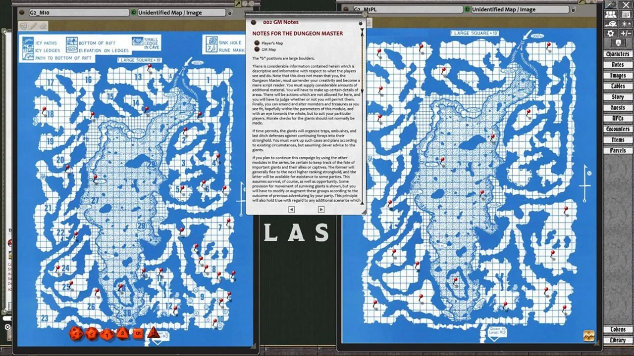Fantasy Grounds - D&D Classics: G2 The Glacial Rift of the Frost Giant Jarl (1e) Screenshot 3