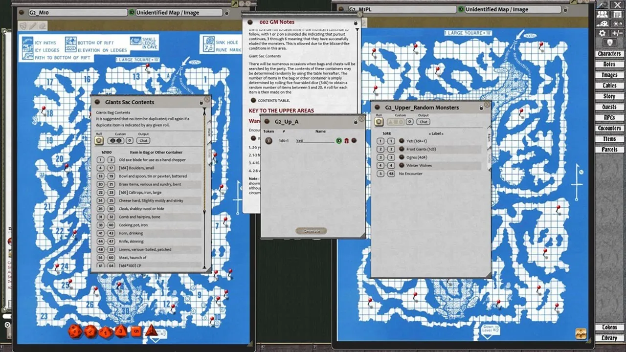 Fantasy Grounds - D&D Classics: G2 The Glacial Rift of the Frost Giant Jarl (1e) Screenshot 2