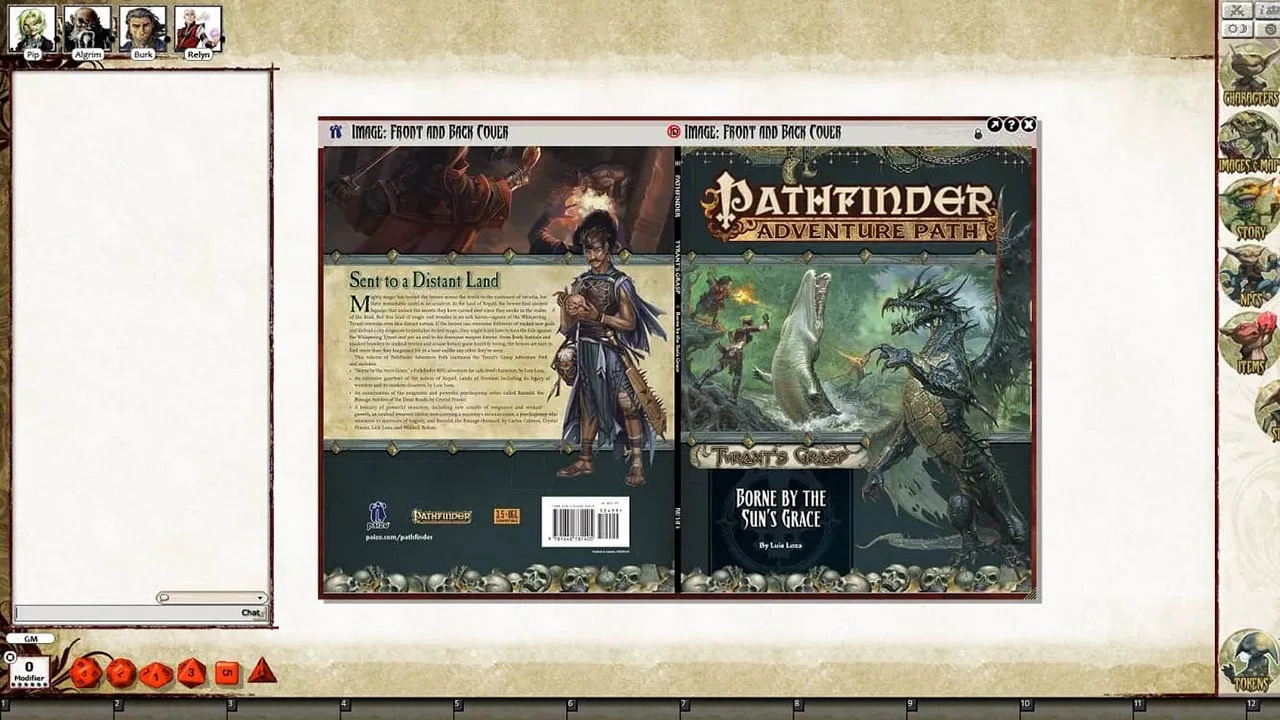 Fantasy Grounds - Pathfinder RPG - The Tyrant's Grasp AP 5: Borne by the Sun’s Grace (PFRPG) Screenshot 6