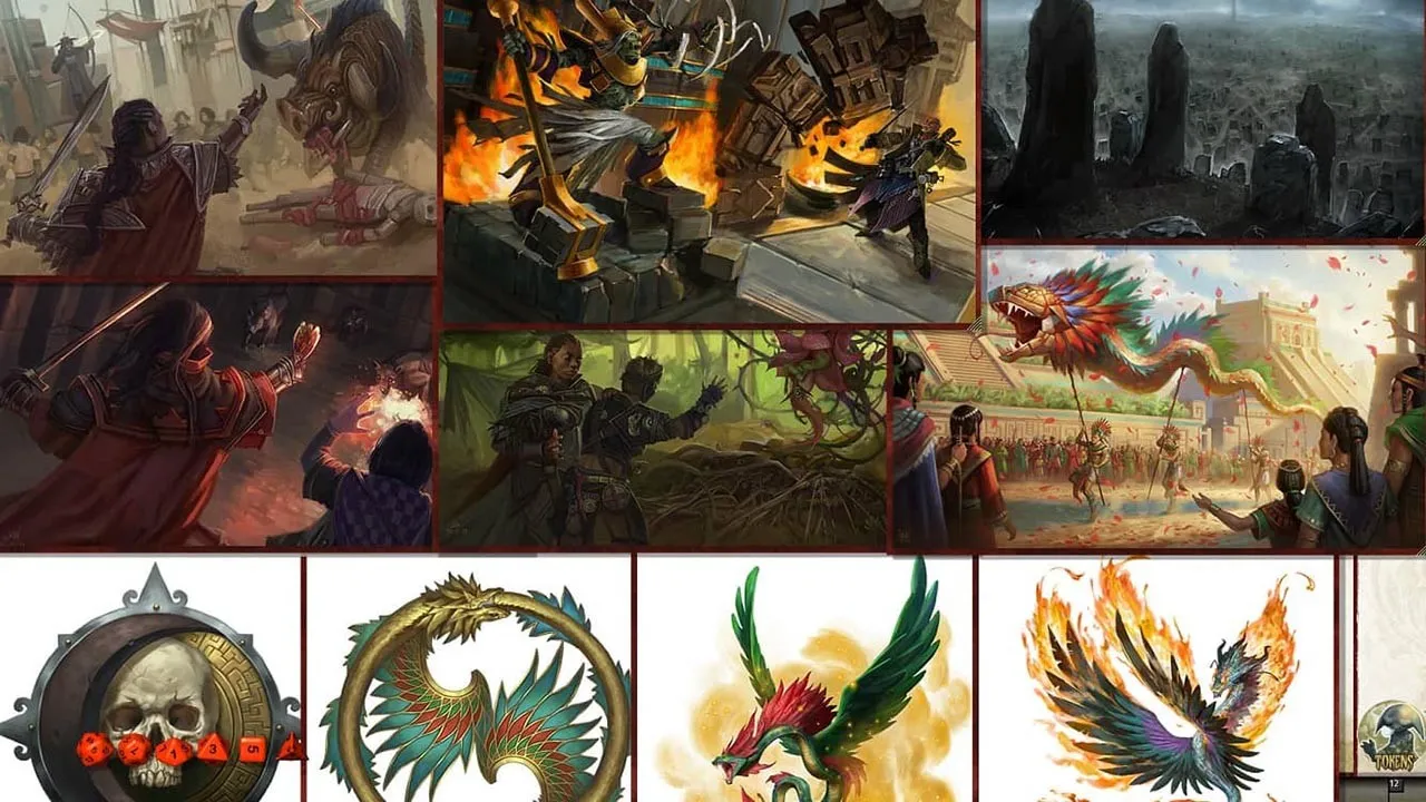 Fantasy Grounds - Pathfinder RPG - The Tyrant's Grasp AP 5: Borne by the Sun’s Grace (PFRPG) Screenshot 0