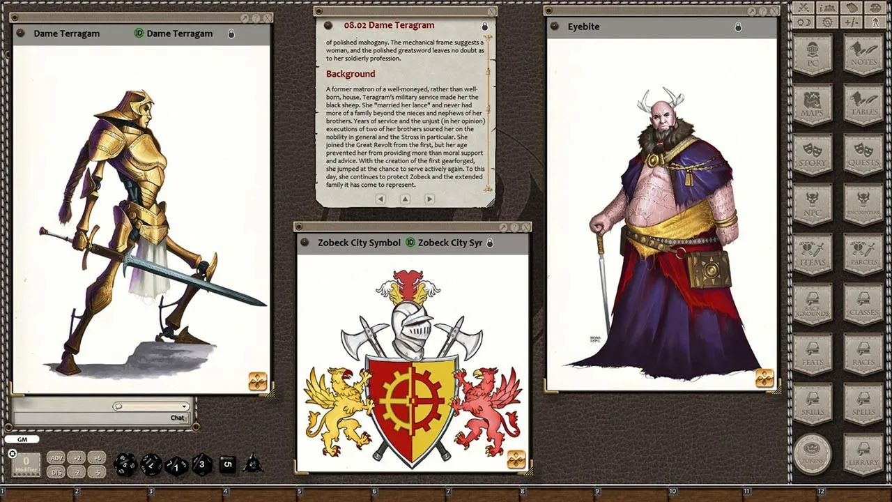 Fantasy Grounds - Zobeck Gazetteer (5E) Screenshot 3