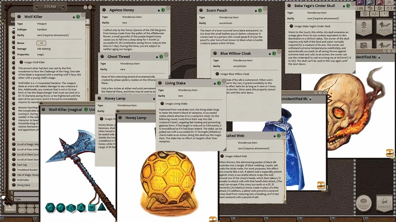Fantasy Grounds - Tales of the Old Margreve (5E) Screenshot 4