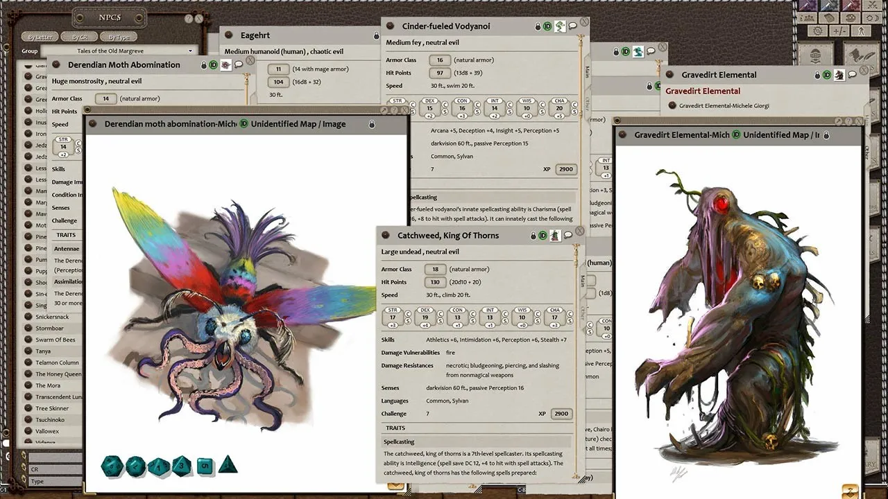 Fantasy Grounds - Tales of the Old Margreve (5E) Screenshot 3