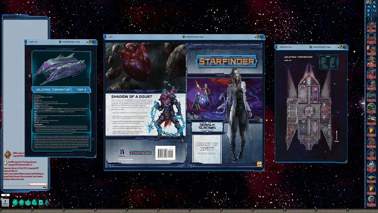 Fantasy Grounds - Starfinder RPG - Signal of Screams AP 3: Heart of Night (SFRPG) Screenshot 2
