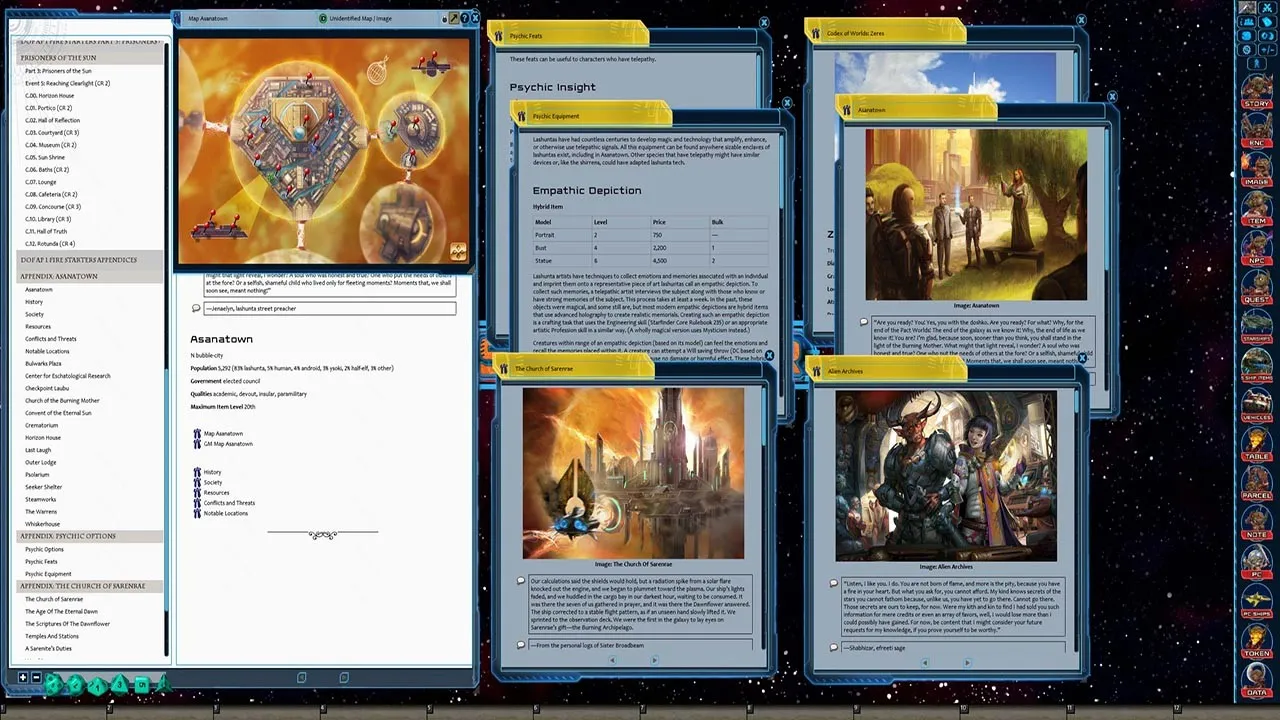 Fantasy Grounds - Starfinder RPG - Dawn of Flame AP 1: Fire Starters (SFRPG) Screenshot 0