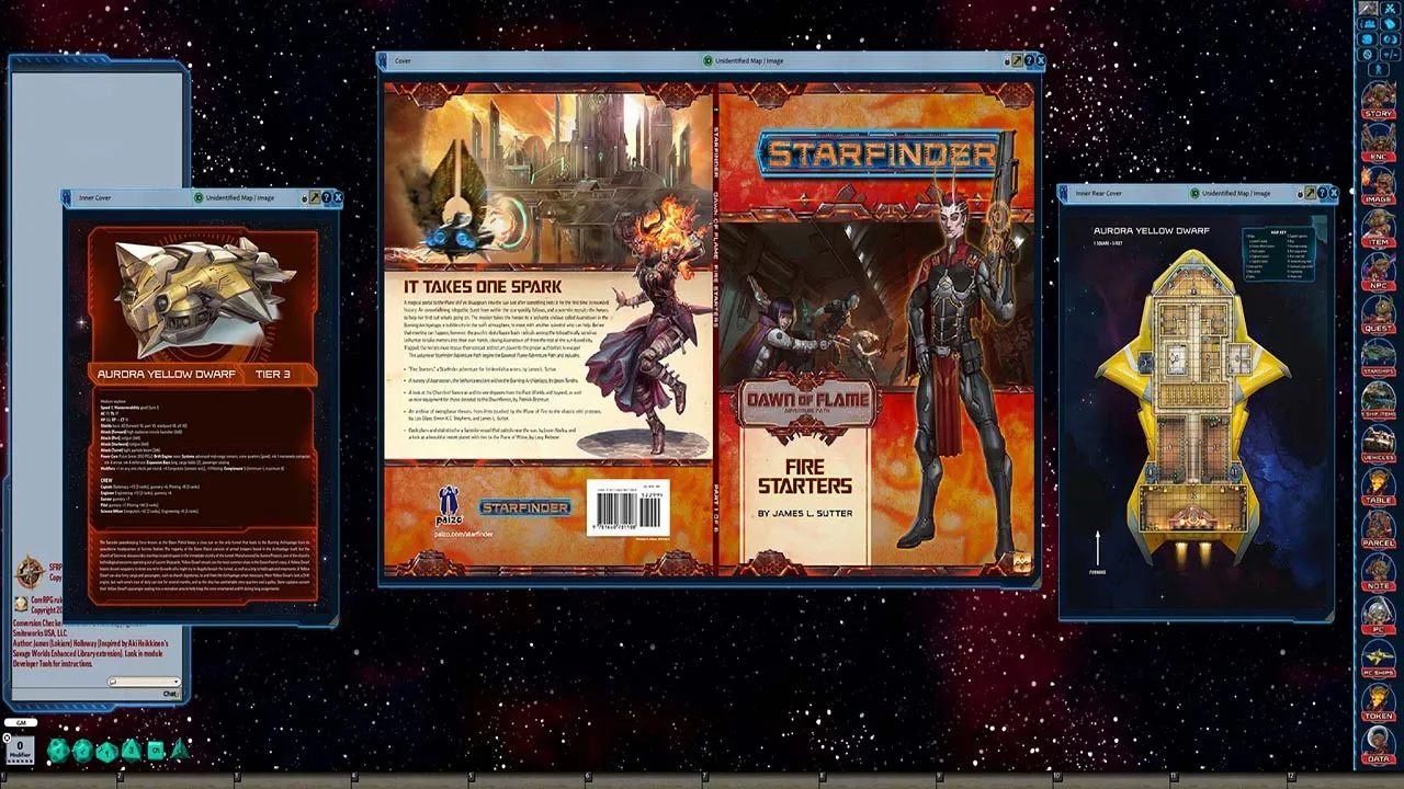Fantasy Grounds - Starfinder RPG - Dawn of Flame AP 1: Fire Starters (SFRPG) Screenshot 1
