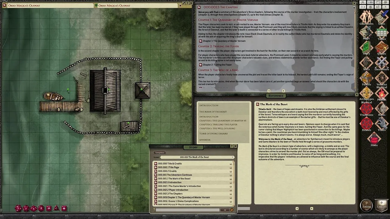 Fantasy Grounds - Symbaroum: The Chronicle of The Copper Crown Screenshot 1
