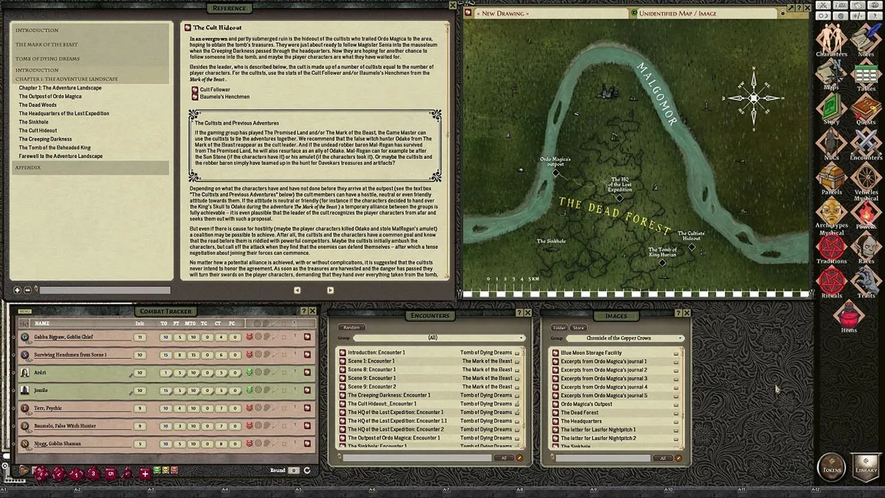 Fantasy Grounds - Symbaroum: The Chronicle of The Copper Crown Screenshot 3