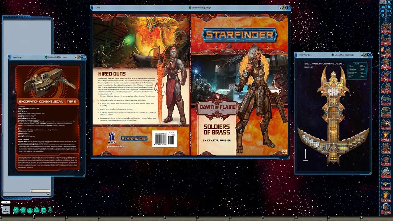 Fantasy Grounds - Starfinder RPG - Dawn of Flame AP 2: Soldiers of Brass (SFRPG) Screenshot 2