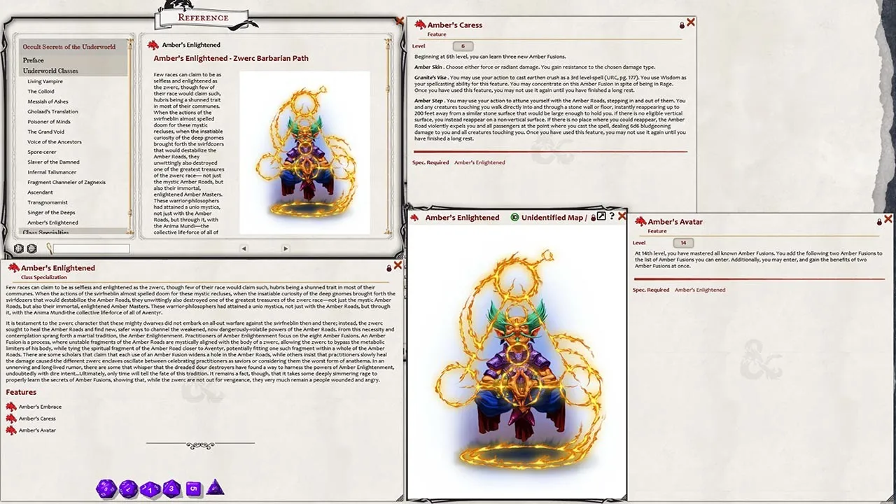 Fantasy Grounds - Occult Secrets of the Underworld (5E) Screenshot 1