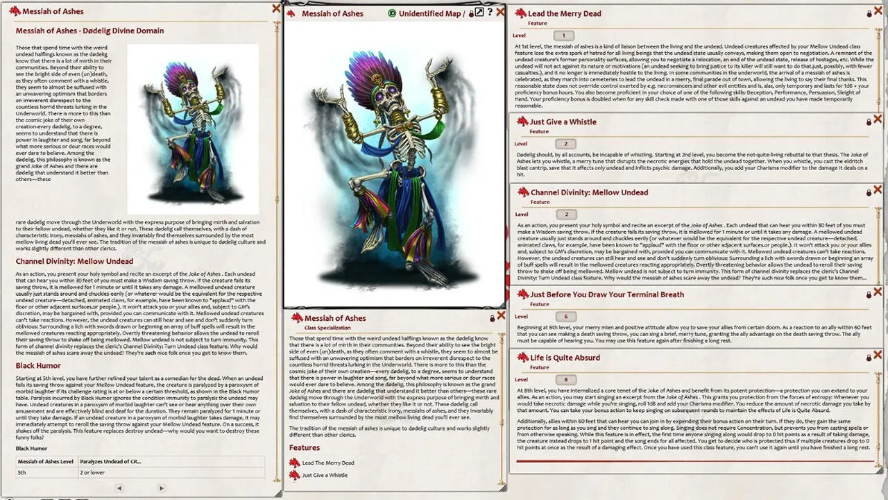 Fantasy Grounds - Occult Secrets of the Underworld (5E) Screenshot 4
