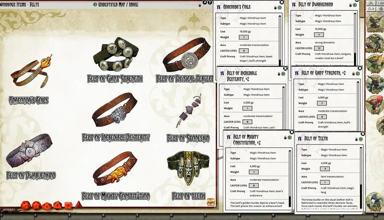 Fantasy Grounds - Pathfinder RPG - Ultimate Equipment (PFRPG) Screenshot 3